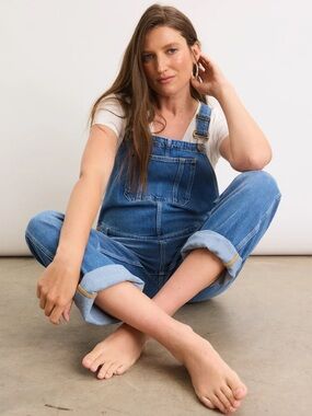 Hatch maternity xl Blue Denim Women's Overalls